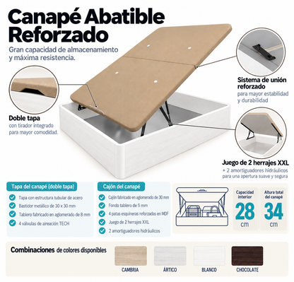 PACK Canapé + Colchón Premium